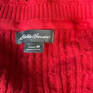 Eddie Bauer cable knit cardigan